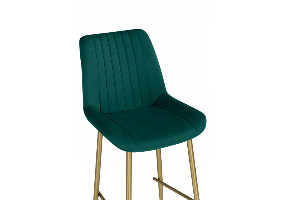 фото барный стул woodville седа зеленый (zd 667) / золотой 670548 | 220svet.ru