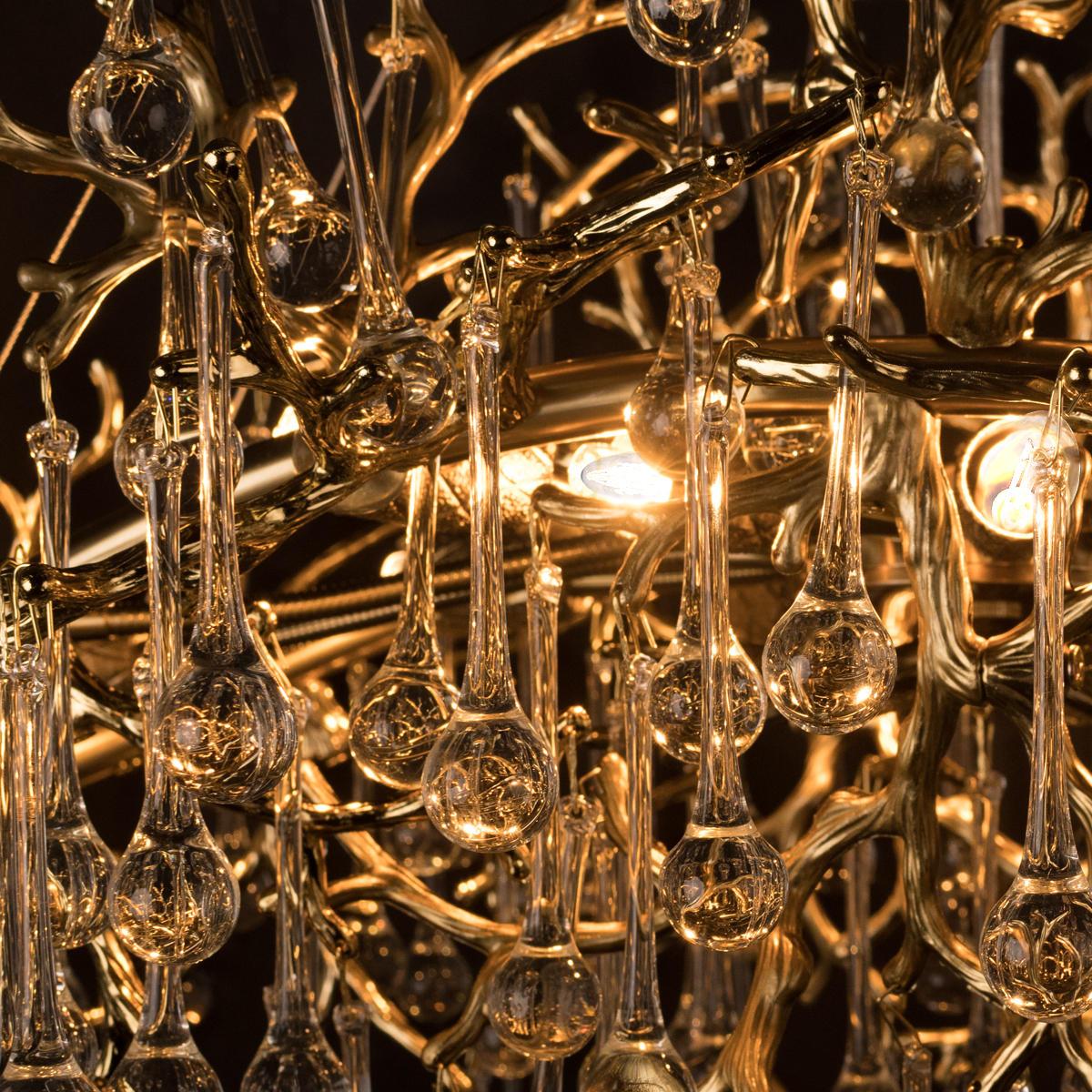 фото подвесная люстра loft it coral 10351/1200l ab | 220svet.ru