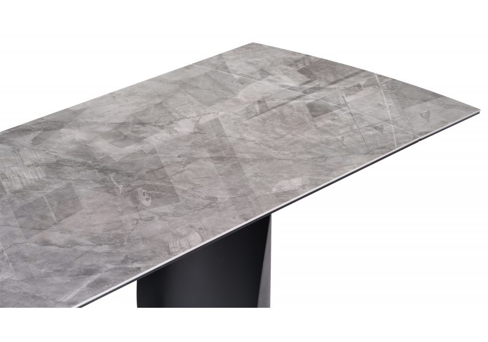 фото керамический стол раздвижной woodville готланд 180(240)х90х79 baolai / черный 588028 | 220svet.ru