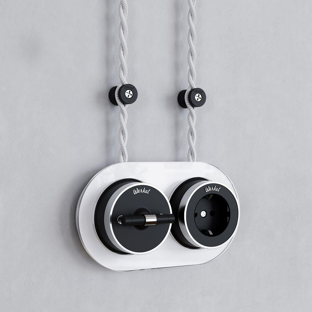 фото изолятор werkel (100шт) w6433408 4690389202834 | 220svet.ru