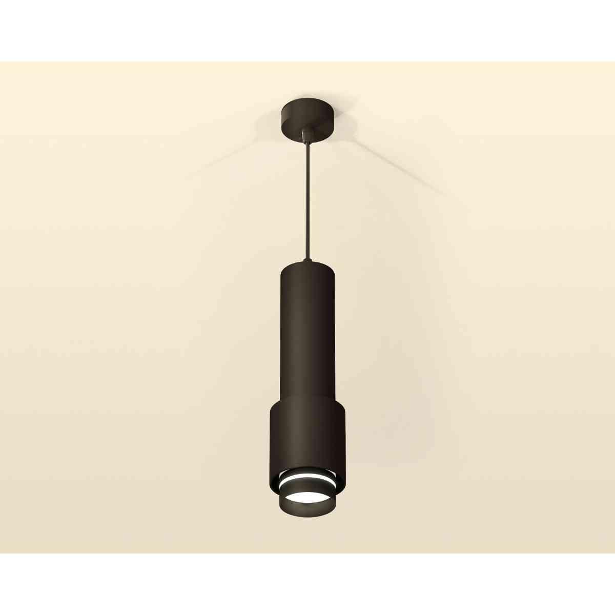 фото комплект подвесного светильника ambrella light techno spot xp7723012 sbk/fr черный песок/белый матовый (a2311, c7456, a2011, c7723, n7142) | 220svet.ru