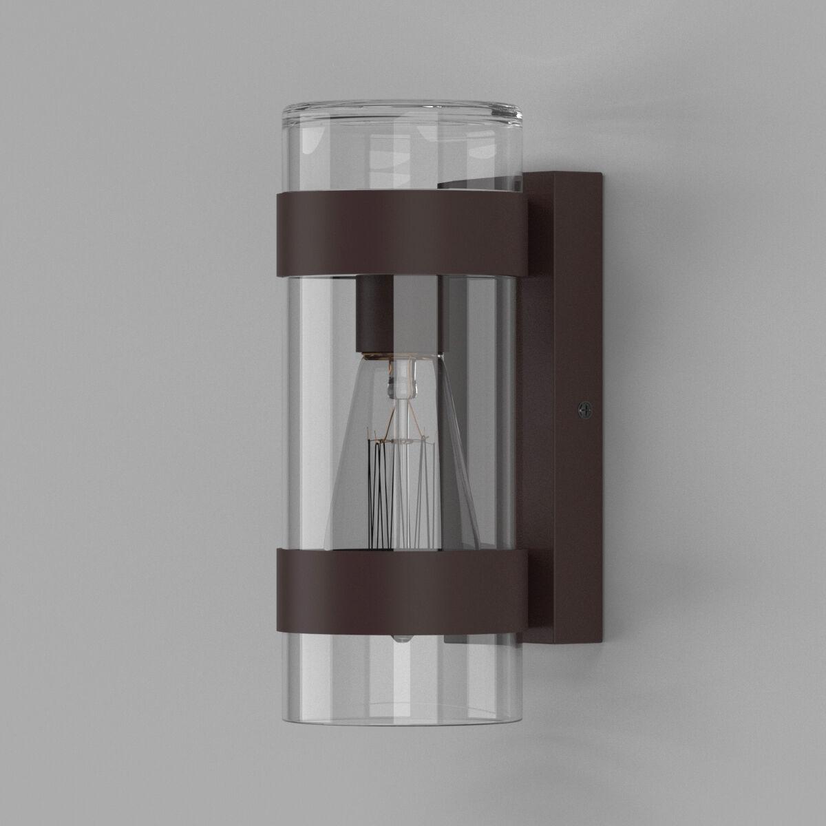 фото уличный настенный светильник elektrostandard 35167/d темно-коричневый a063466 | 220svet.ru