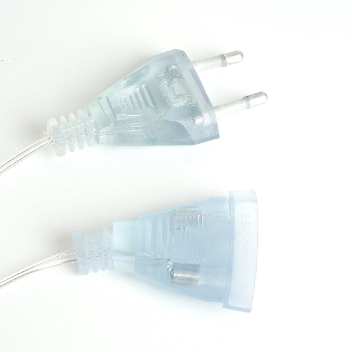 фото светодиодная гирлянда feron занавес 230v разноцветная с эффектом водопада cl26 48597 | 220svet.ru