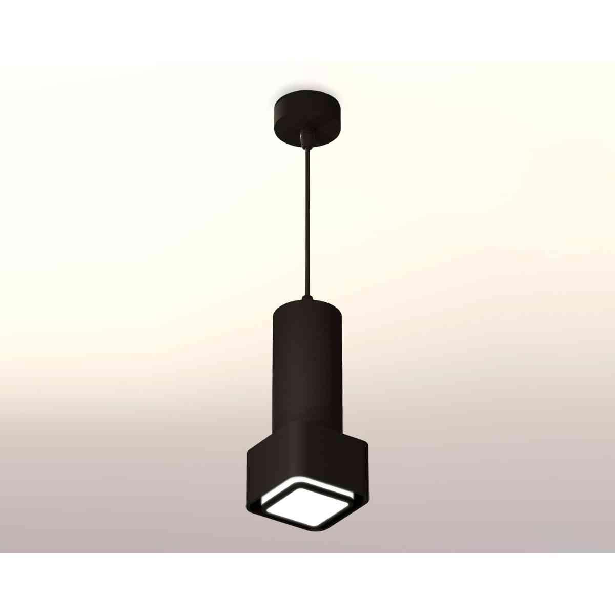 фото комплект подвесного светильника ambrella light techno spot xp7833002 sbk/fr черный песок/белый матовый (a2311, c7443, a2011, c7833, n7751) | 220svet.ru