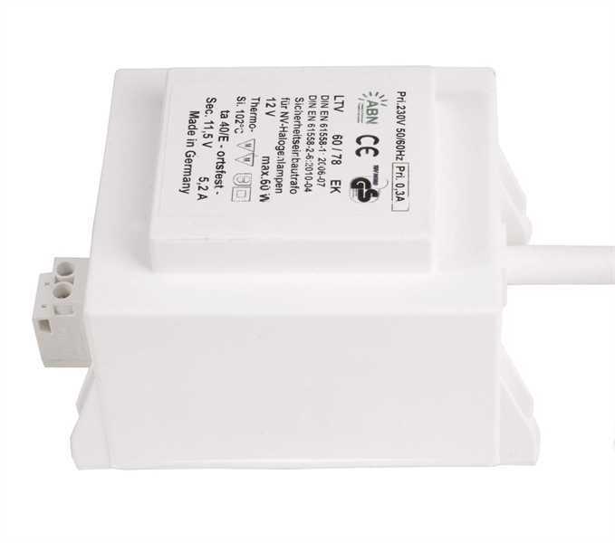 фото трансформатор deko-light abn 12v 60w ip20 5,2a 000099 | 220svet.ru