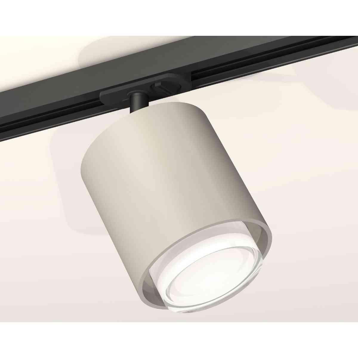 фото комплект трекового светильника ambrella light track system xt7724002 sgr/cl/sbk серый песок/прозрачный/черный песок (a2537, c7724, n7160) | 220svet.ru