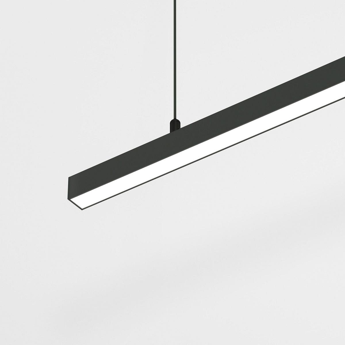 фото подвесной трековый светодиодный светильник elektrostandard slim magnetic milo 85106/01 40w 4000k черный a064803 | 220svet.ru
