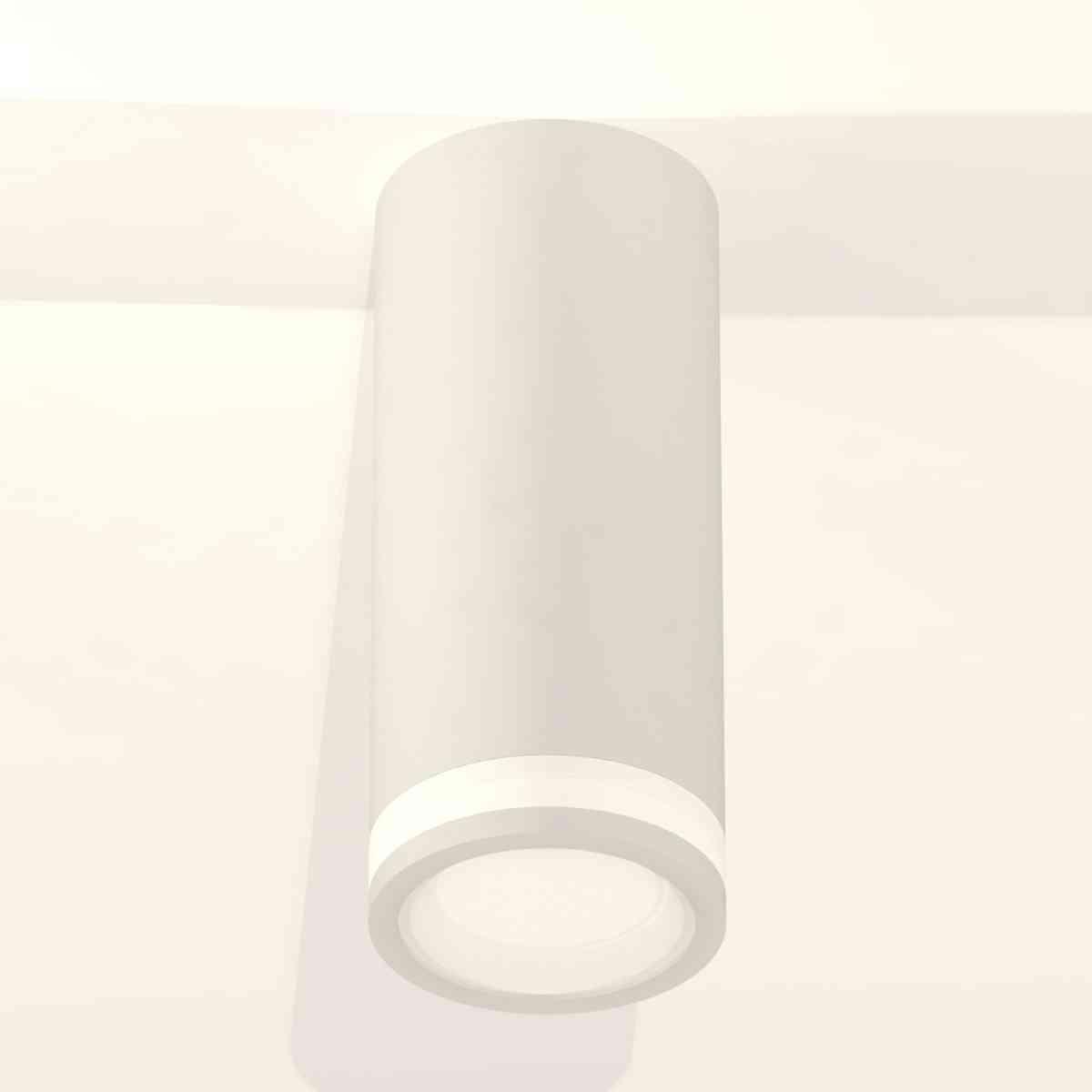 фото комплект накладного светильника ambrella light techno spot xs7442012 swh/fr белый песок/белый матовый (c7442, n7120) | 220svet.ru