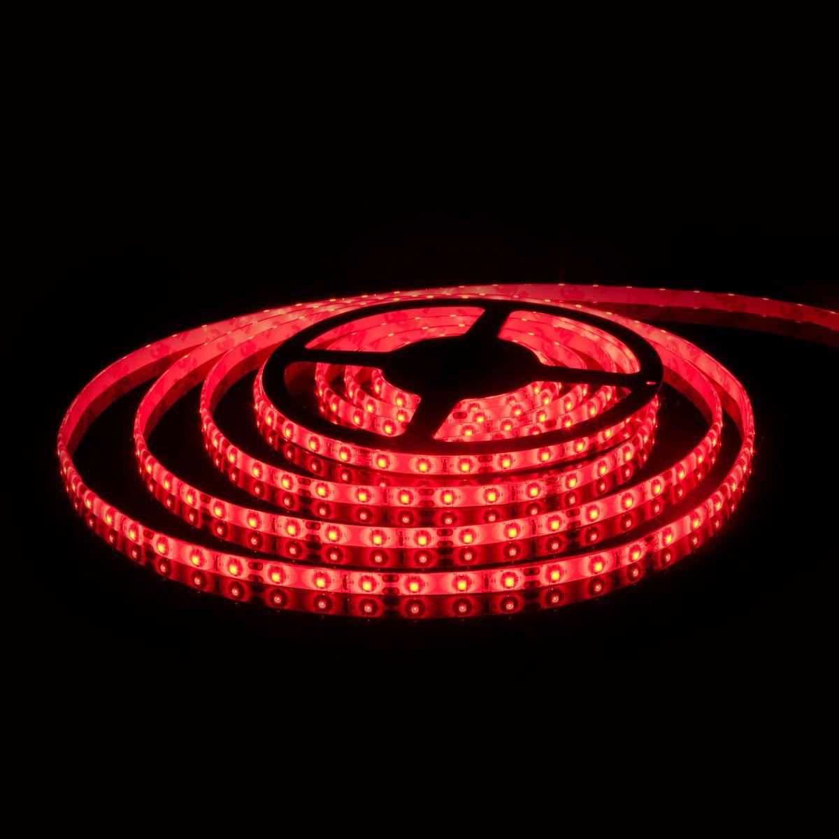 фото светодиодная лента elektrostandard 14,4w/m 60led/m 5050smd красный 5m a052973 | 220svet.ru