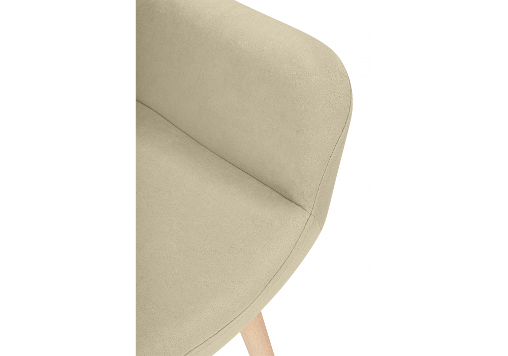 фото стул деревянный woodville флюид бежевый (zd 210) / светлое дерево 642968 | 220svet.ru