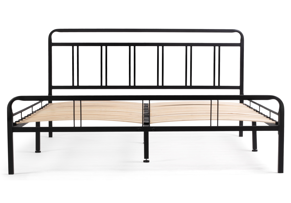 фото кровать woodville рейк 140х200 черная 403025 | 220svet.ru