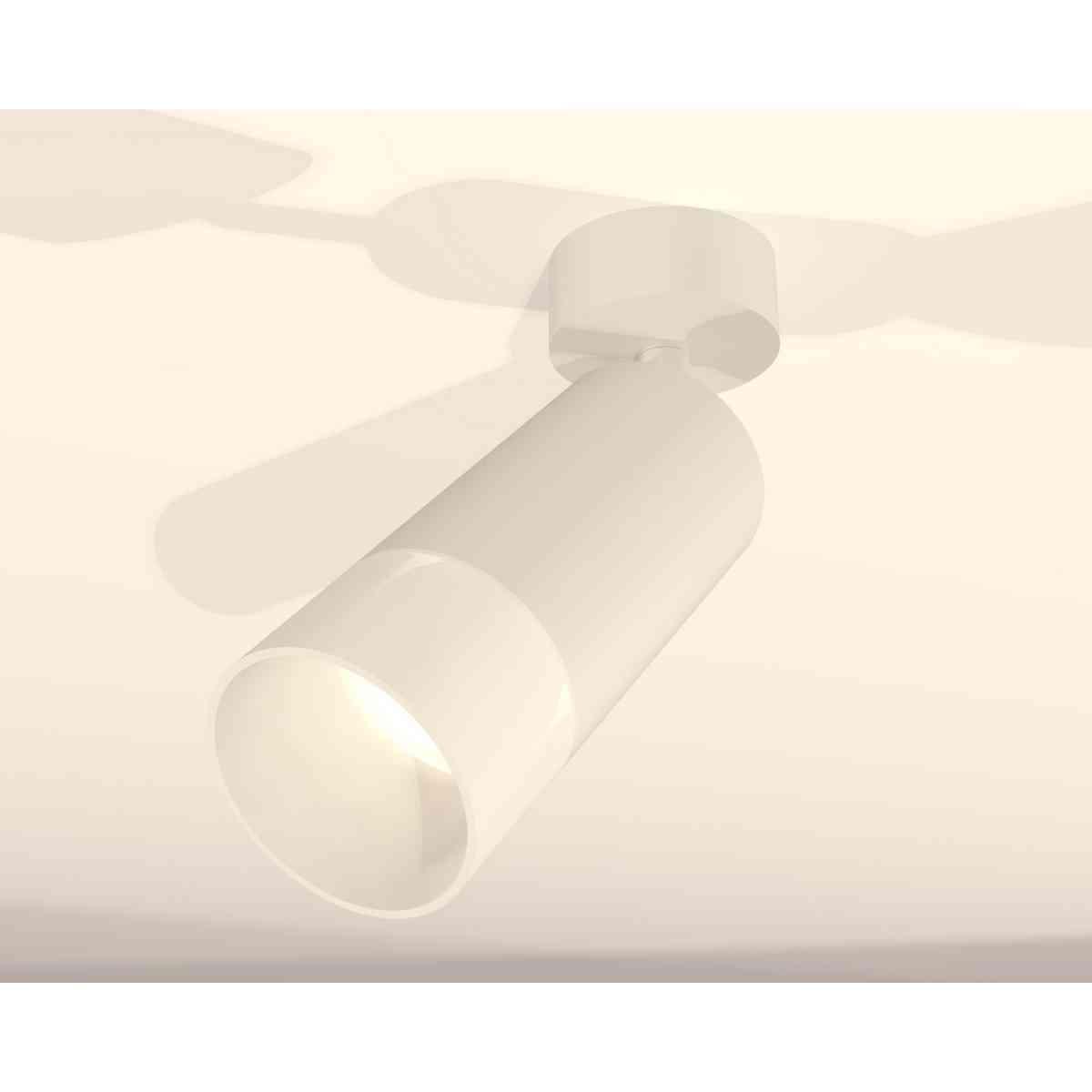 фото комплект накладного светильника ambrella light techno spot xm6322012 swh/fr белый песок/белый матовый (a2202, c6322, n6252) | 220svet.ru