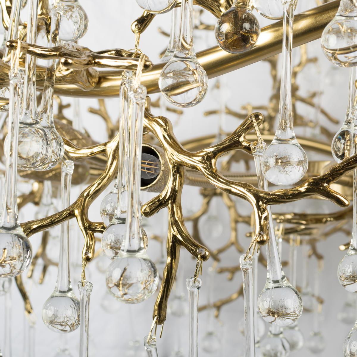 фото подвесная люстра loft it coral 10351/1000 ab | 220svet.ru