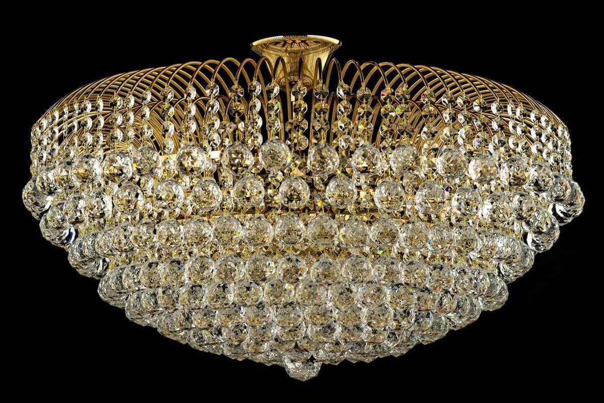 фото потолочная люстра arti lampadari empoli e 1.2.80.100 g | 220svet.ru