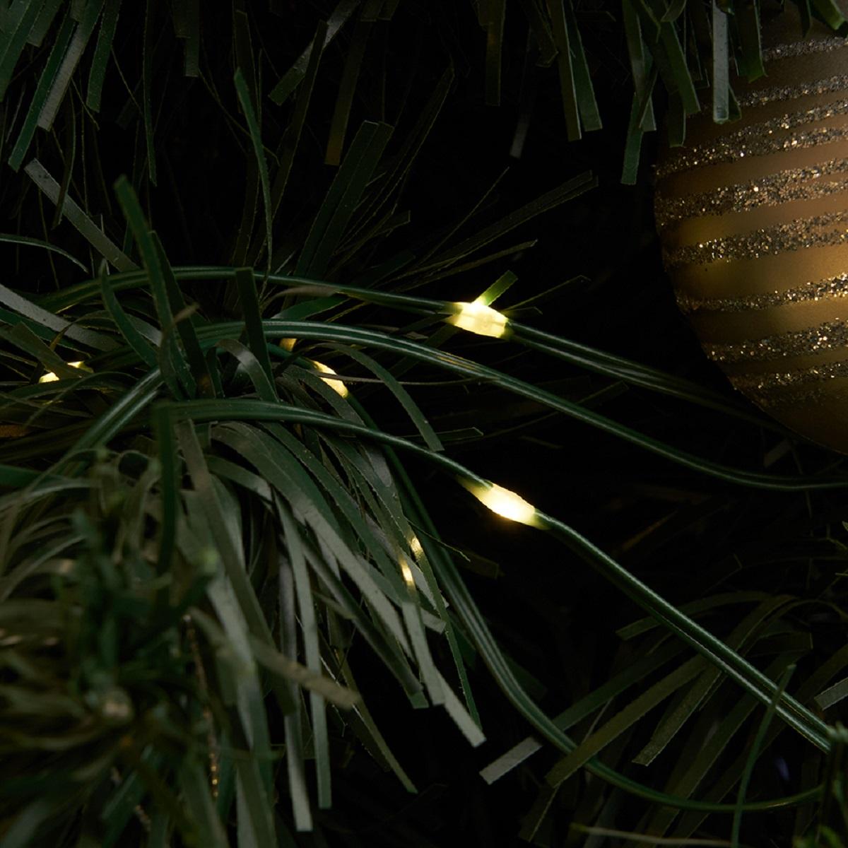 фото светодиодная гирлянда feron линейная нить 230v 2700k теплый белый 8 режимов cl582 48631 | 220svet.ru