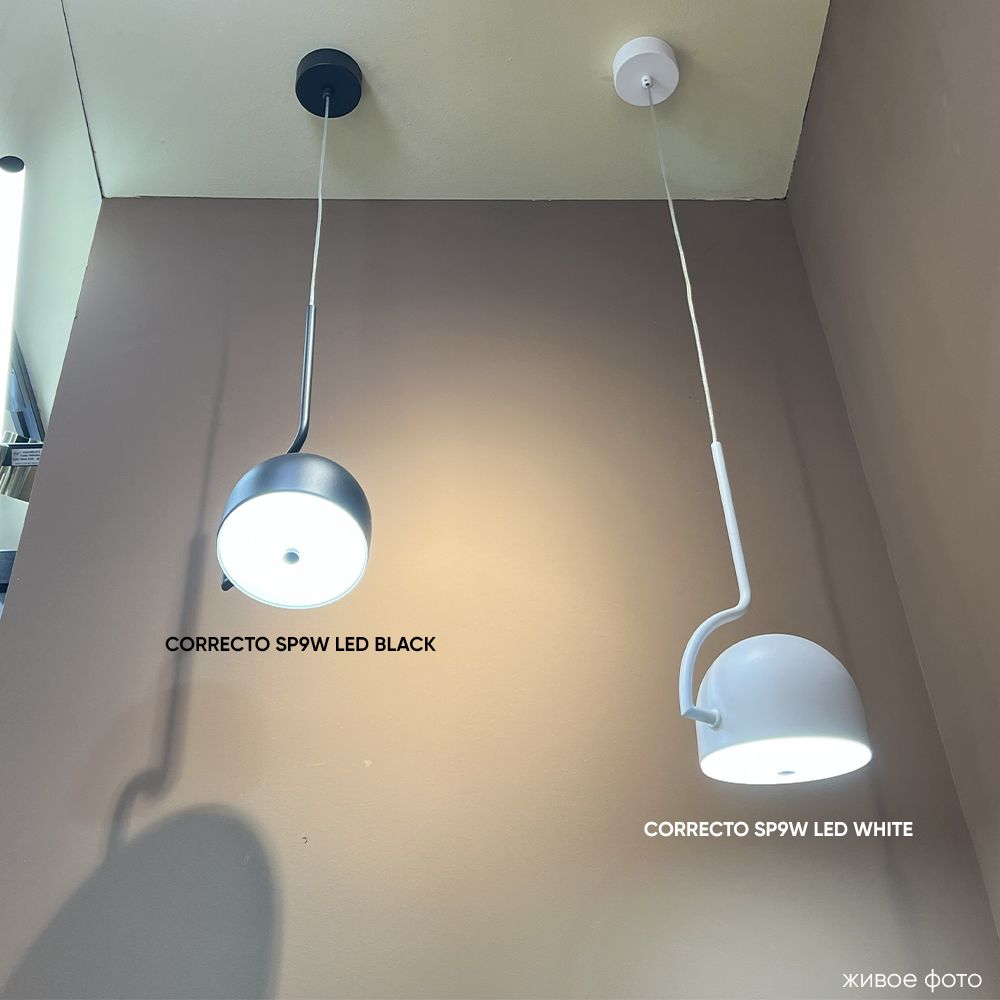 фото подвесной светодиодный светильник crystal lux correcto sp9w led white | 220svet.ru