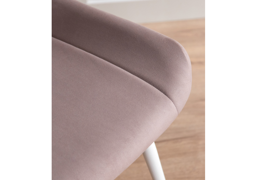 фото стул на металлокаркасе woodville седа латте (zd 290) / белый np 632404 | 220svet.ru