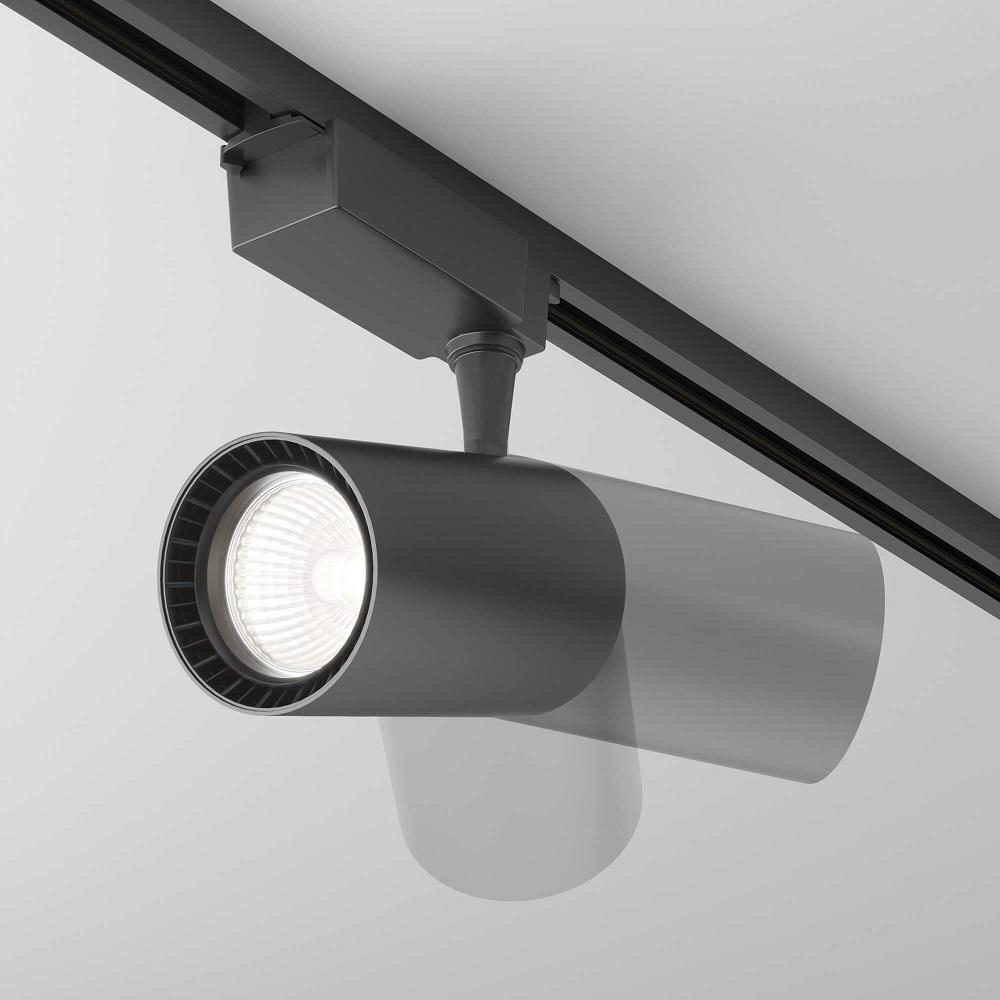 фото трековый светильник maytoni technical vuoro tr003-1-26w4k-m-b | 220svet.ru