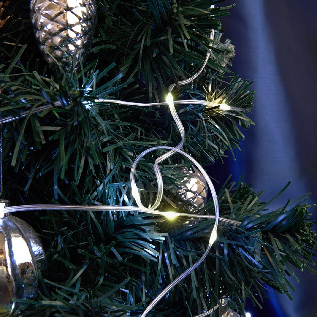 фото светодиодная гирлянда feron линейная роса 230v 2700k теплый белый 8 режимов cl579 48622 | 220svet.ru