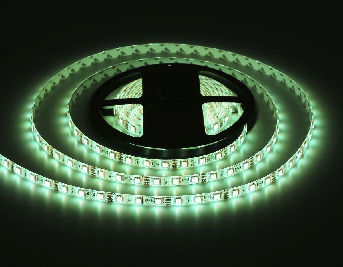 фото комплект светодиодной влагозащищенной ленты ambrella light 14,4w/m 60led/m 5050smd rgb 5m gs2502 | 220svet.ru
