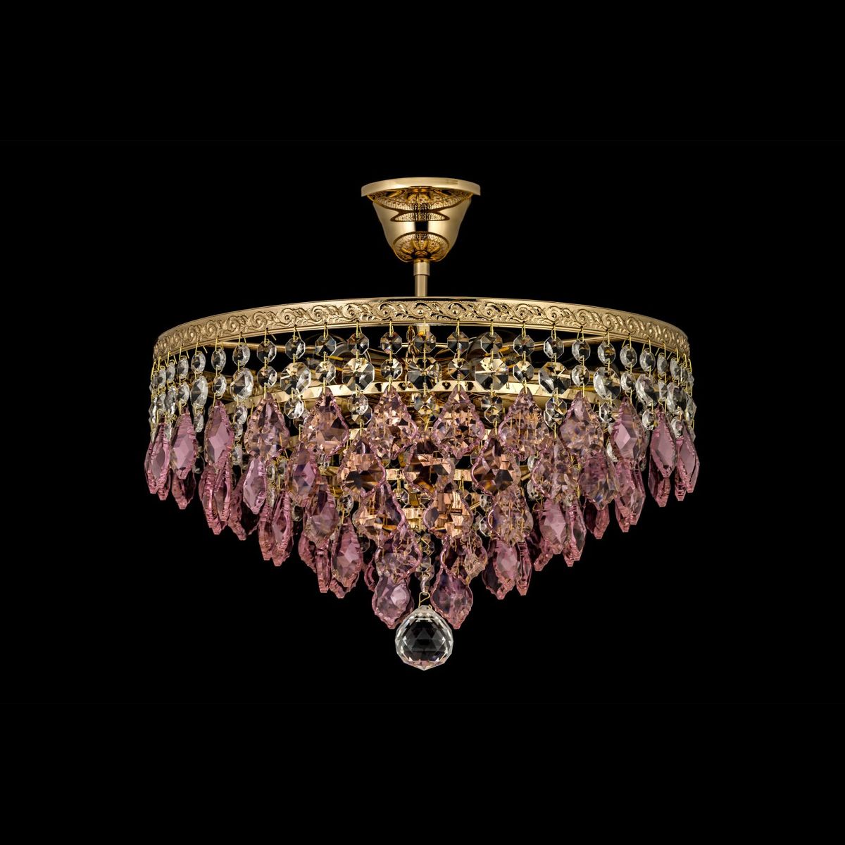 фото потолочная люстра arti lampadari castellana e 1.3.38.603 g | 220svet.ru