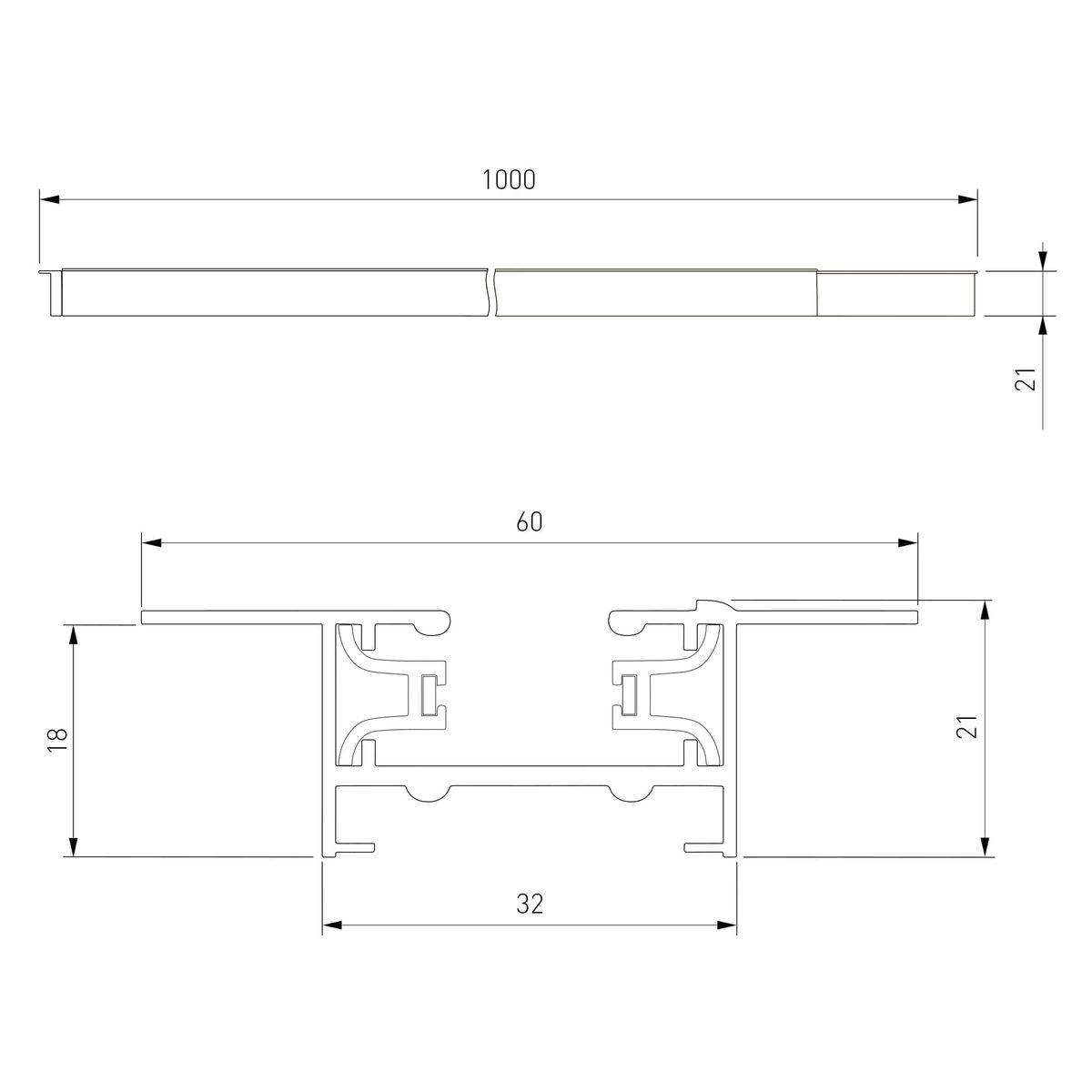 фото шинопровод однофазные встраиваемый elektrostandard track rail bk recessed 85082/00 a057091 | 220svet.ru