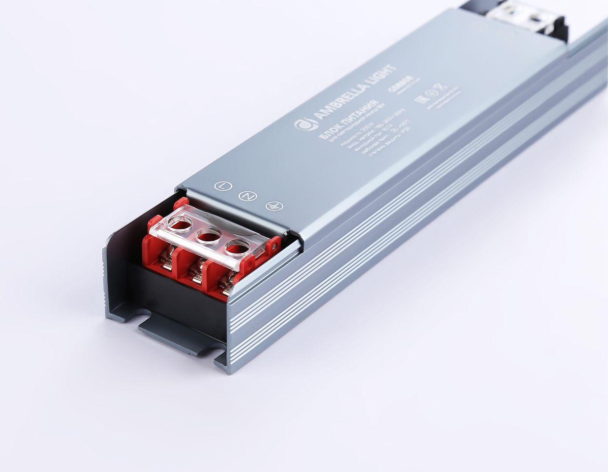 фото блок питания для светодиодной ленты ambrella light illumination led driver 12v 200w ip20 16,7a gs8808 | 220svet.ru