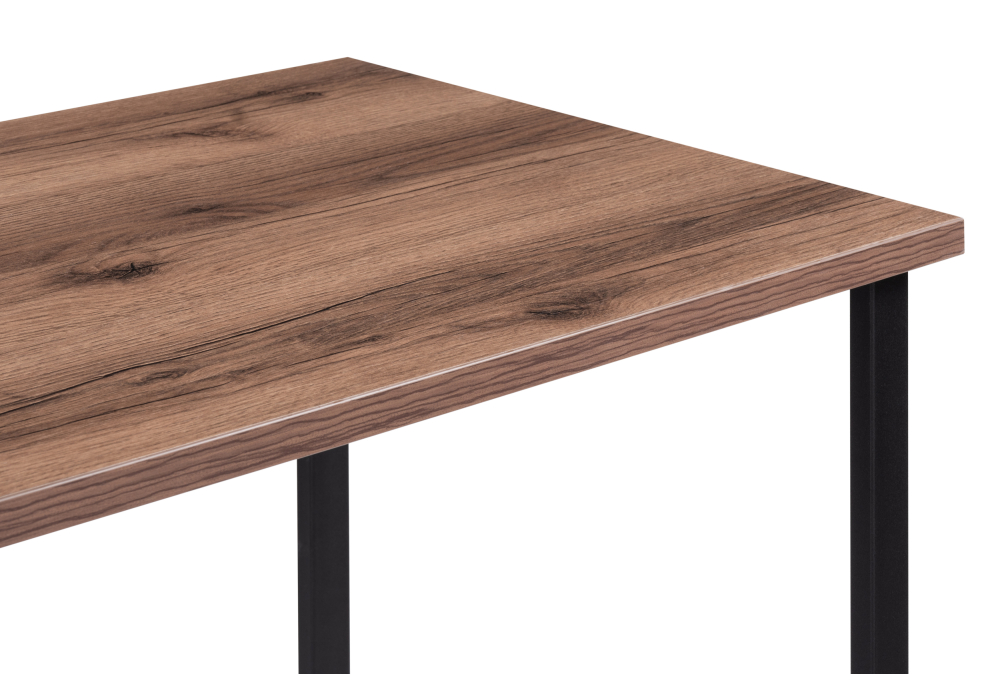 фото стол woodville дилан лофт 120х60х110 дуб делано темный 513979 | 220svet.ru