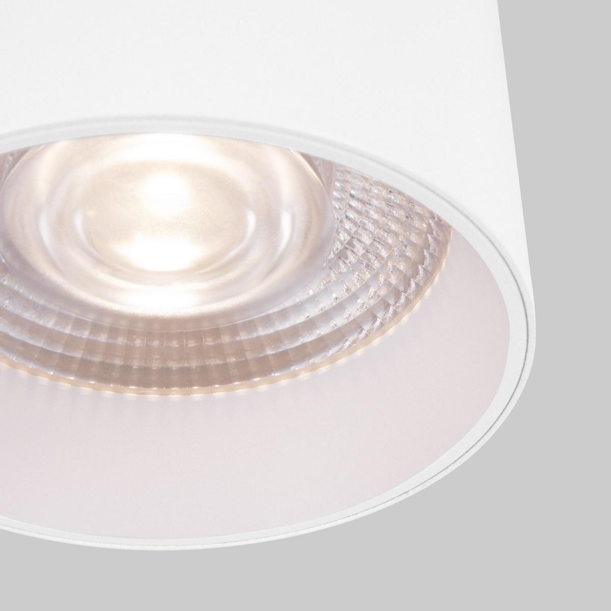 фото накладной светодиодный светильник elektrostandard orson 25034/led 10w 4200k белый a062930 | 220svet.ru
