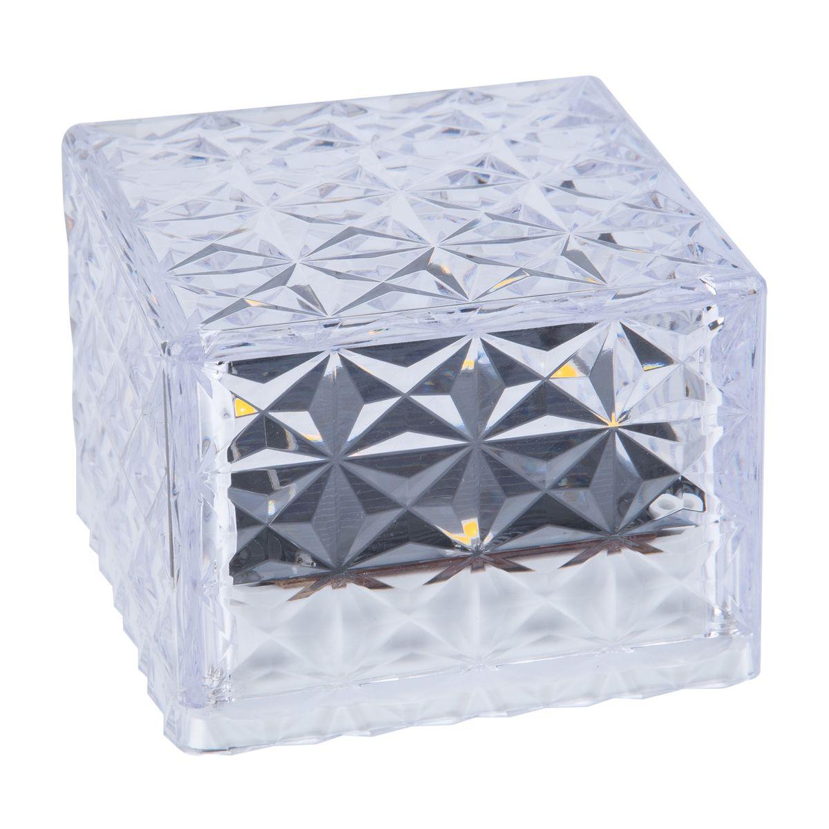 фото светильник на солнечных батареях uniel usl-f-172/pt050 icecube ul-00011750 | 220svet.ru