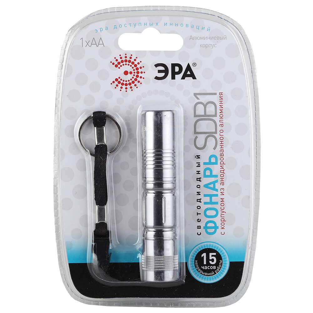 фото карманный светодиодный фонарь эра от батареек 93х19 60 лм sdb1 c0027253 | 220svet.ru