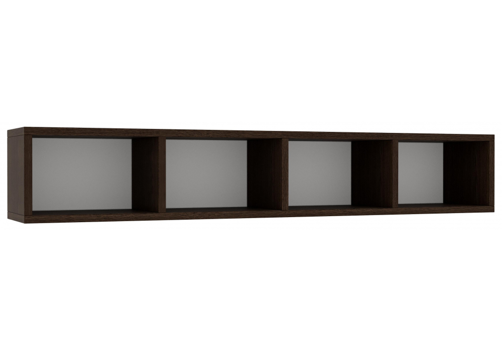 фото кабинет комплектация 3 woodville модена белый / венге 563546 | 220svet.ru