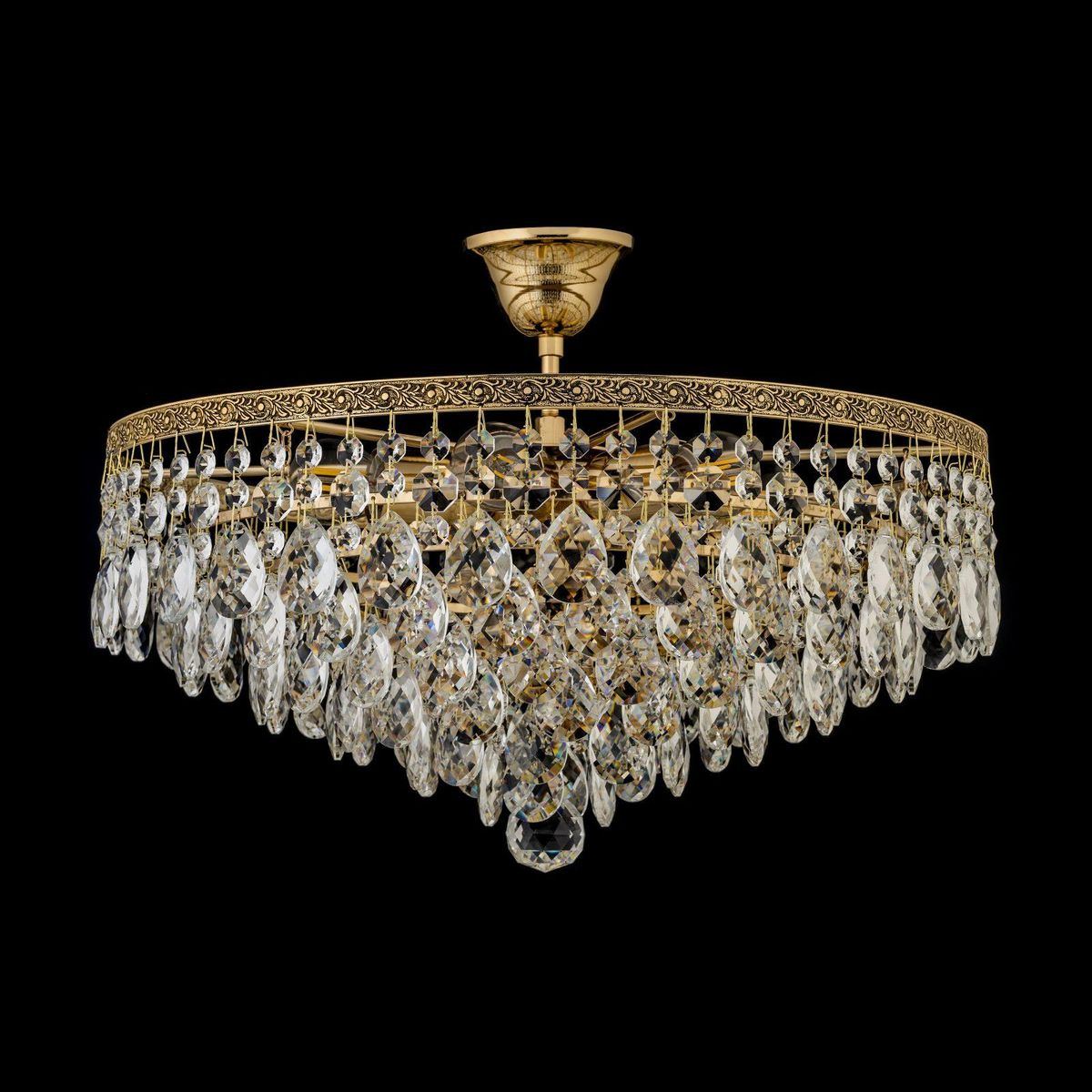 фото потолочная люстра arti lampadari castellana e 1.3.46.608 g | 220svet.ru