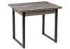 Миниатюра фото стол деревянный форли дуб рошелье / черный матовый | 220svet.ru