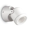 Миниатюра фото уличный настенный светильник ideal lux xeno ap1 bianco | 220svet.ru