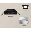 Миниатюра фото комплект встраиваемого светильника ambrella light techno spot xc6521001 sbk/swh черный песок/белый песок (c6521, n6110) | 220svet.ru