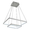 Миниатюра фото подвесной светодиодный светильник iledex venus 8153-500+300-d-t wh | 220svet.ru