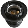 Миниатюра фото lh82 патрон е27 с кольцом, 250v, карболит, латунь, черный, размер 55*58 мм | 220svet.ru