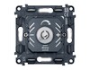 Миниатюра фото диммер поворотно-нажимного 25-600w/led 5-300w ambrella volt quant quant vm136 | 220svet.ru