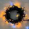 Миниатюра фото гирлянда нить 10м желтая с мерцанием белого диода 24в, 100 led, провод черный пвх, ip54 ltc pst100blw-11-1y | 220svet.ru