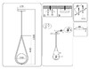 Миниатюра фото подвесной светильник ambrella light traditional modern tr2598 | 220svet.ru
