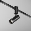 Миниатюра фото трековый магнитный светодиодный светильник maytoni focus led flarity tr144-1-5w4k-w-b | 220svet.ru