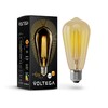 Миниатюра фото лампа светодиодная филаментная voltega e27 6w 2800к золотая vg10-st64gwarm6w 5526 | 220svet.ru