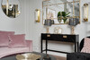 Миниатюра фото консоль черная garda decor 151sv-00003 | 220svet.ru