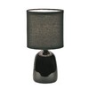 Миниатюра фото настольная лампа uniel uml-b305 e14 black ul-00012420 | 220svet.ru