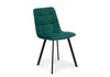 Миниатюра фото стул на металлокаркасе woodville чилли зеленый / черный 631640 | 220svet.ru