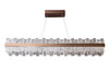 Миниатюра фото подвесная светодиодная люстра garda decor 162fl-60082 | 220svet.ru