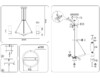 Миниатюра фото подвесная люстра ambrella light heigh light bk lh55114 | 220svet.ru