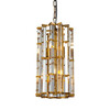 Миниатюра фото подвесной светильник etro 4 brass | 220svet.ru