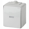 Миниатюра фото переключатель одноклавишный с подсветкой эра 10ax 250v ip65 11-1610-03 б0035981 | 220svet.ru